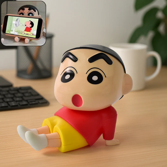 Shinchan Sitting Figurine Toy – Cute Cartoon Collectible (1 Pc / Random Mix Design)