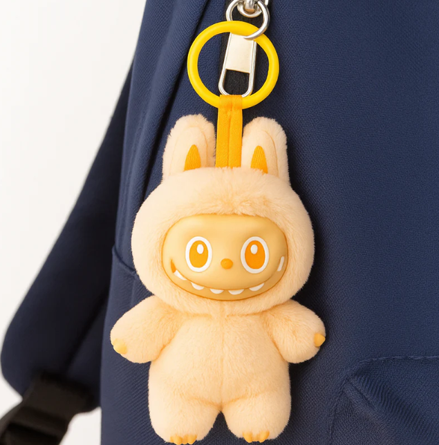 Cute Cartoon Plush Keychain – Random Animal Blind Box