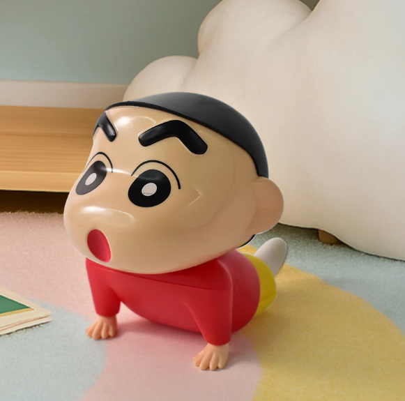 Shinchan Sitting Figurine Toy – Cute Cartoon Collectible (1 Pc / Random Mix Design)