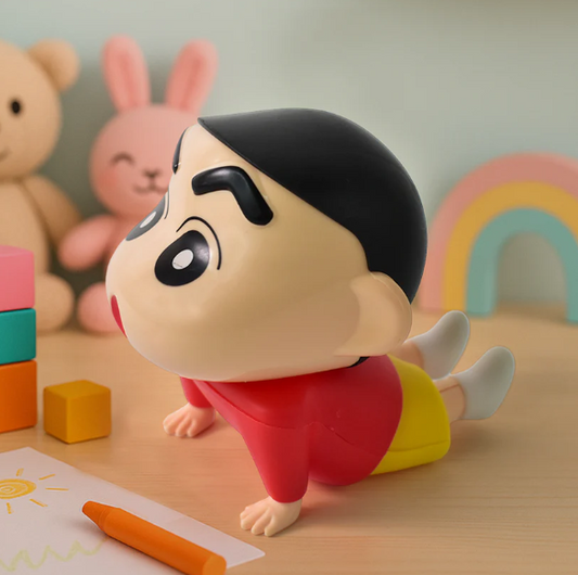 Shinchan Sitting Figurine Toy – Cute Cartoon Collectible (1 Pc / Random Mix Design)